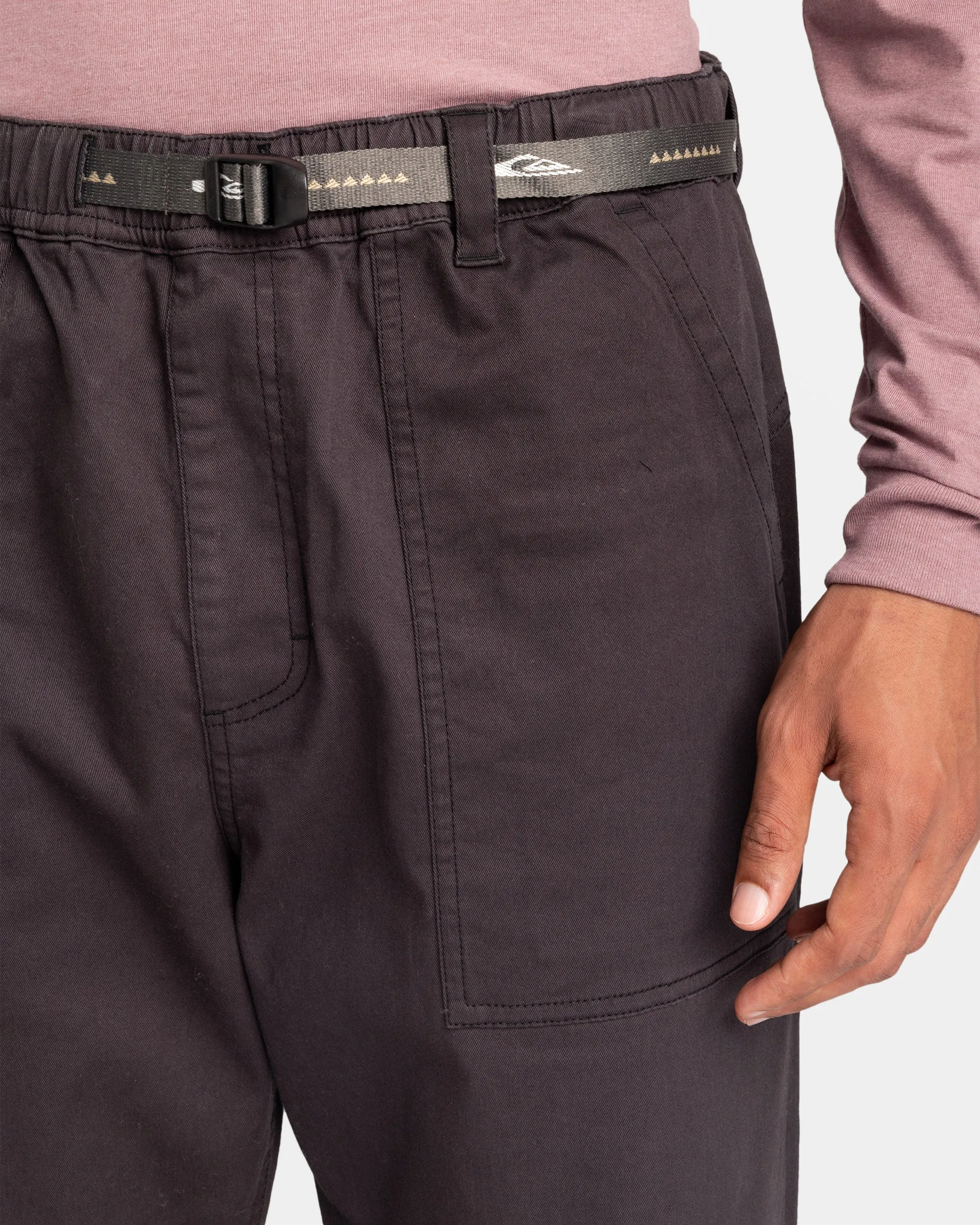 Run Ashore Elastic Waist Pants - Tarmac sold by Quiksilver product image thumbnail 5
