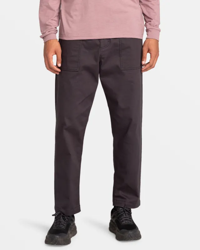 Run Ashore Elastic Waist Pants - Tarmac sold by Quiksilver