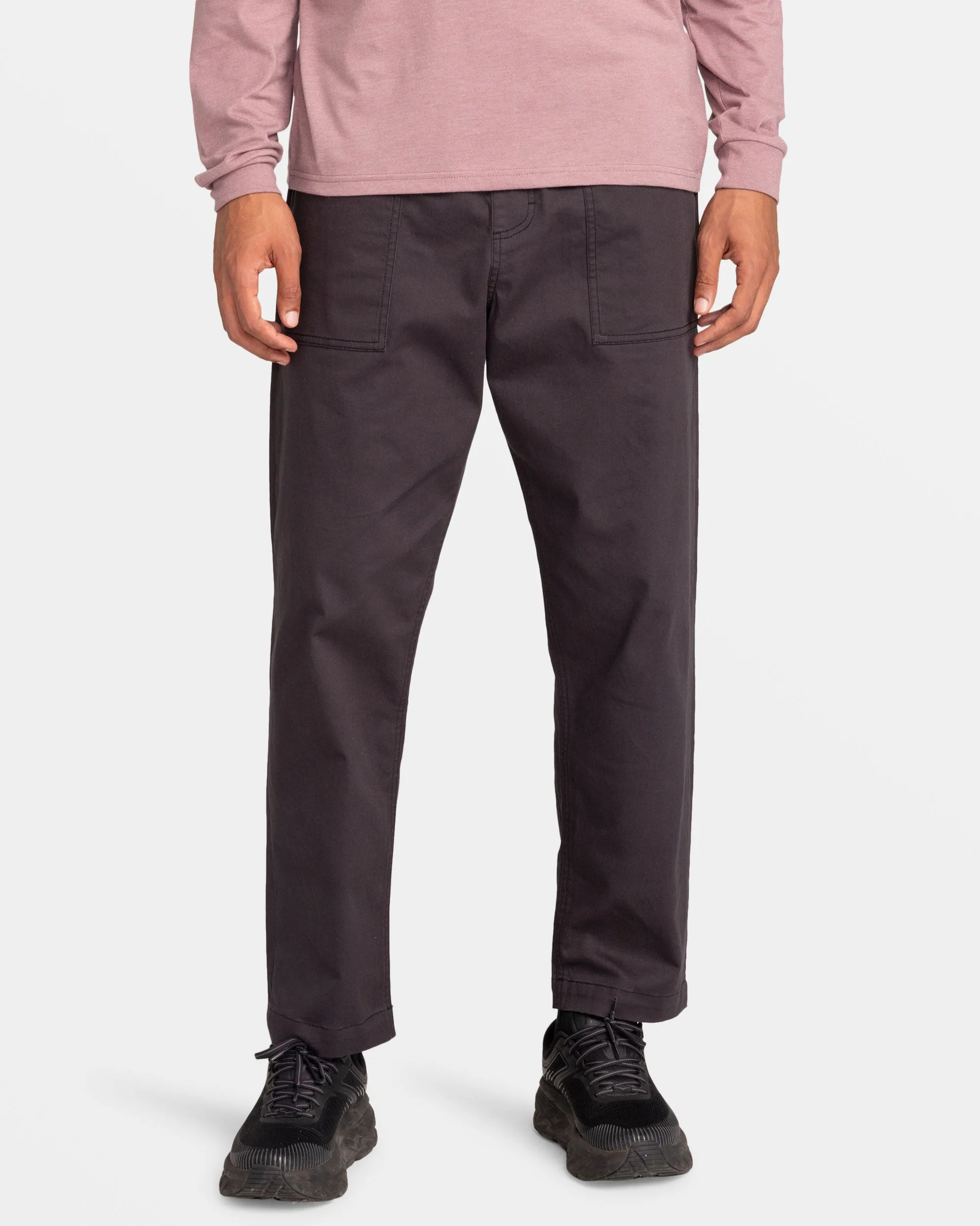 Run Ashore Elastic Waist Pants - Tarmac sold by Quiksilver