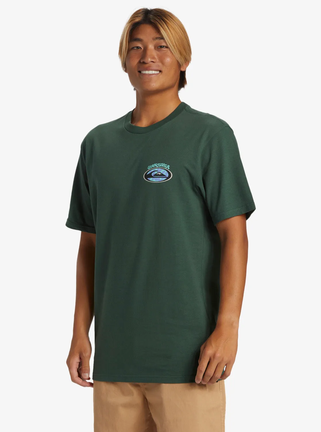 Stay Peaceful T-Shirt - Forest sold by Quiksilver product image thumbnail 4