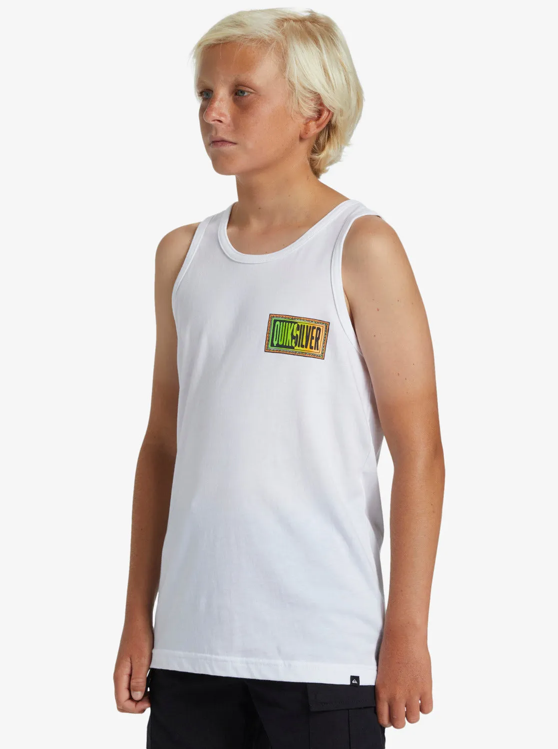 Boys 8-16 Day Tripper Tank Top - White sold by Quiksilver product image thumbnail 2