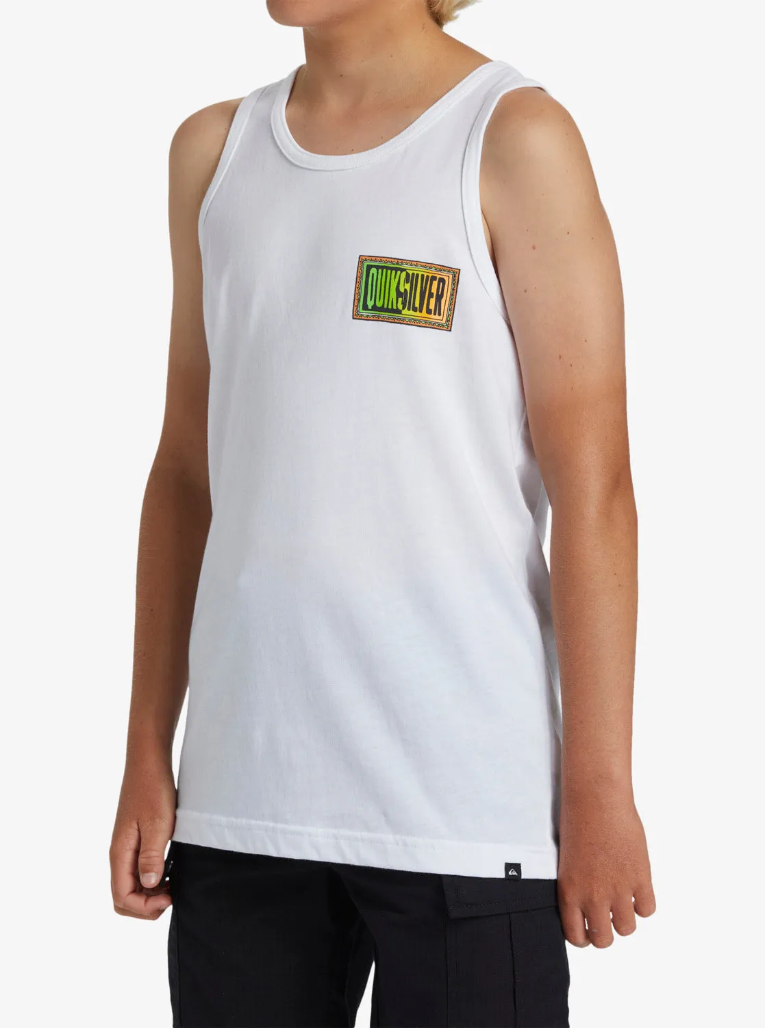 Boys 8-16 Day Tripper Tank Top - White sold by Quiksilver product image thumbnail 3