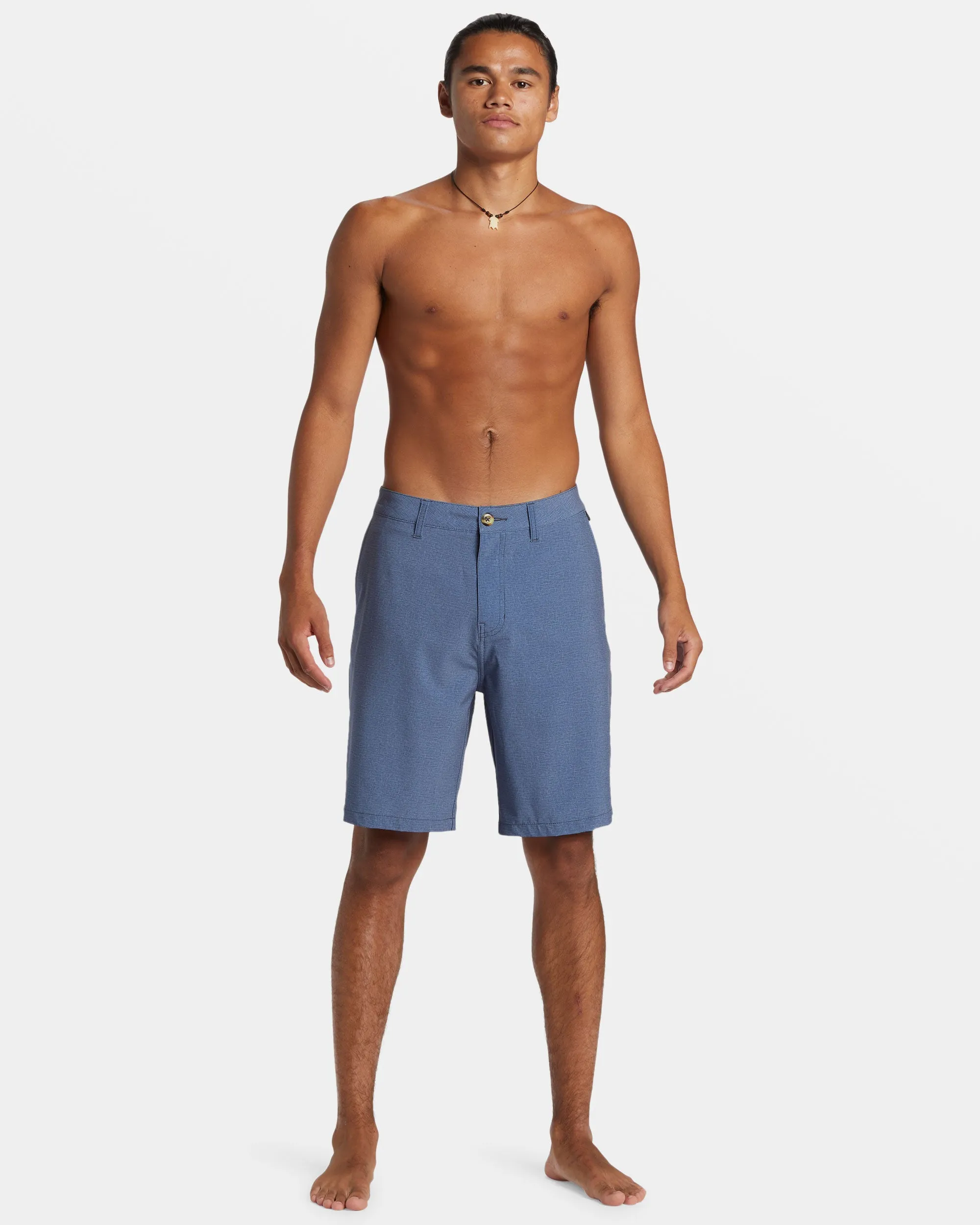 Union Heather Amphibian 20" Hybrid Shorts - Vintage Indigo sold by Quiksilver product image thumbnail 3
