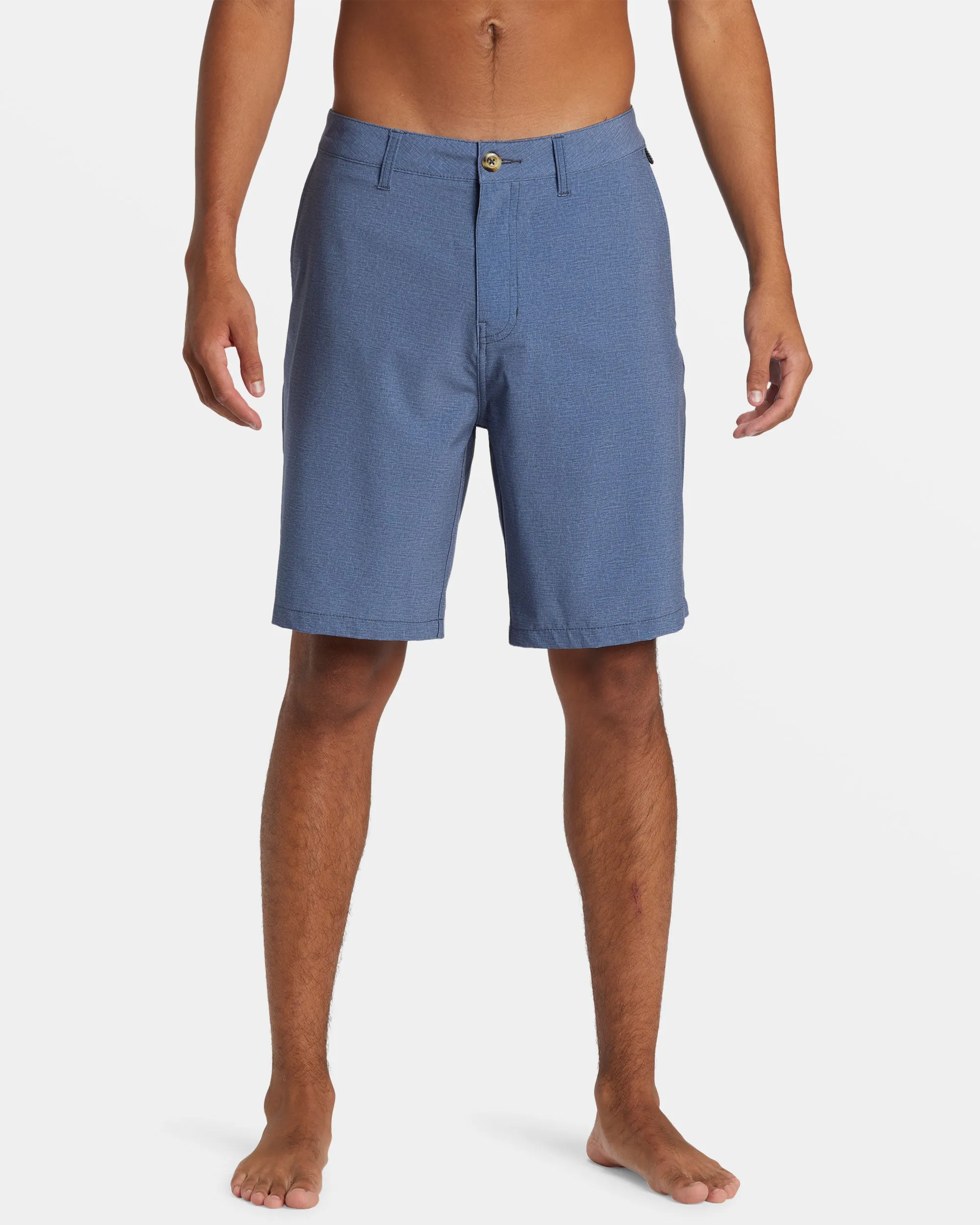 Union Heather Amphibian 20" Hybrid Shorts - Vintage Indigo sold by Quiksilver