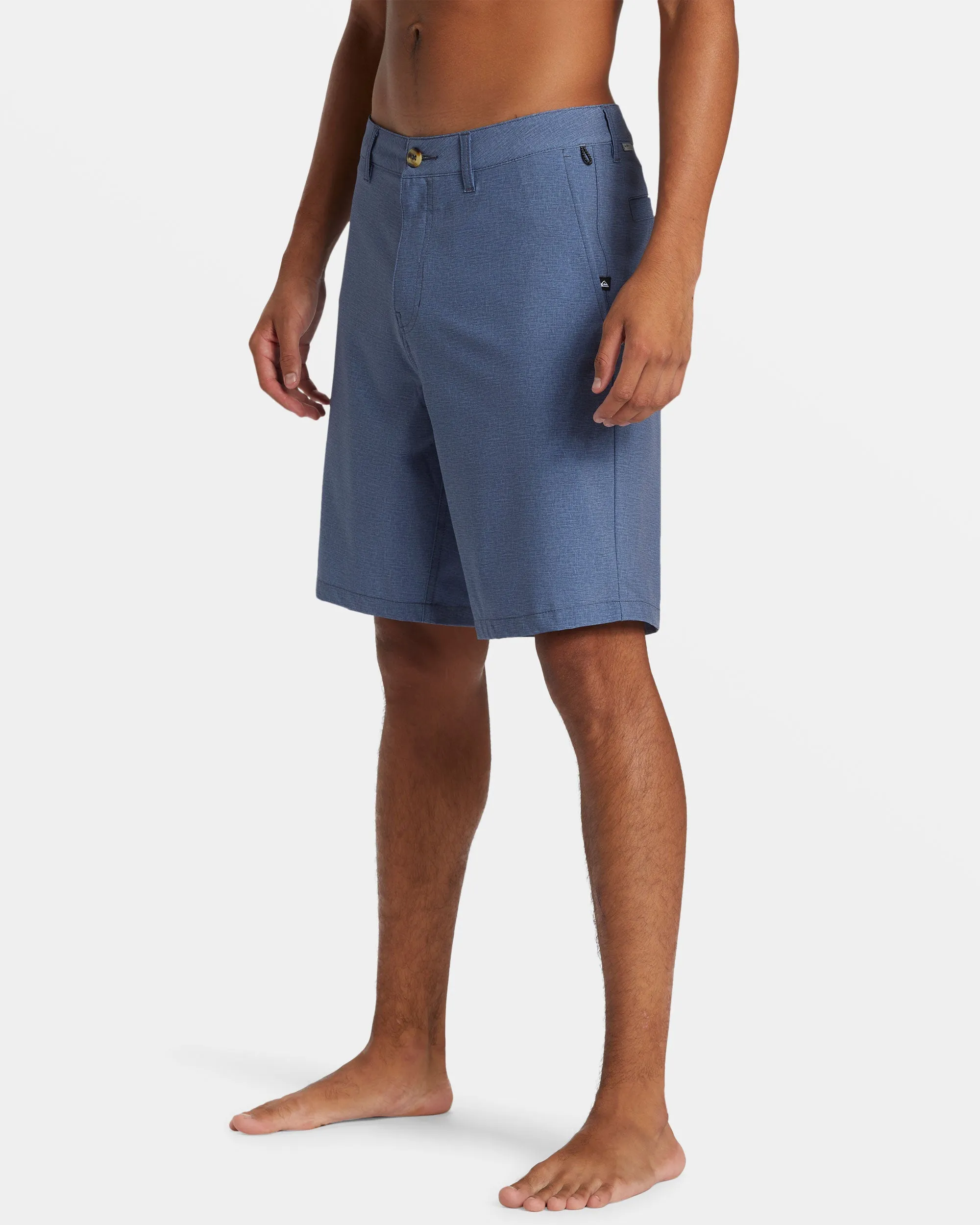 Union Heather Amphibian 20" Hybrid Shorts - Vintage Indigo sold by Quiksilver product image thumbnail 4