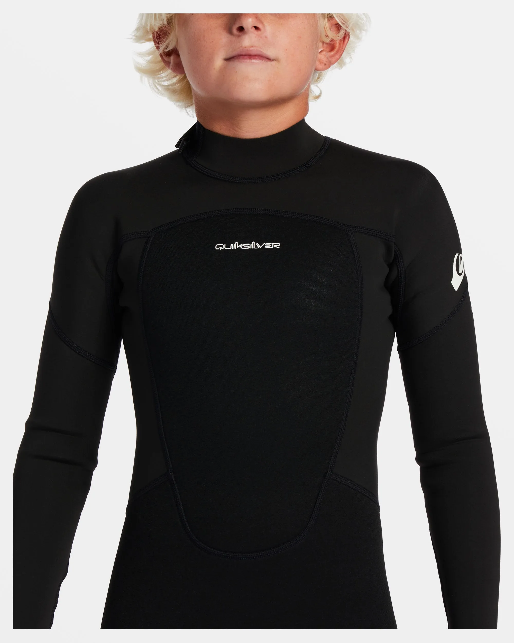 Boys 8-16 3/2mm Prologue Back Zip Wetsuit - Black sold by Quiksilver product image thumbnail 4