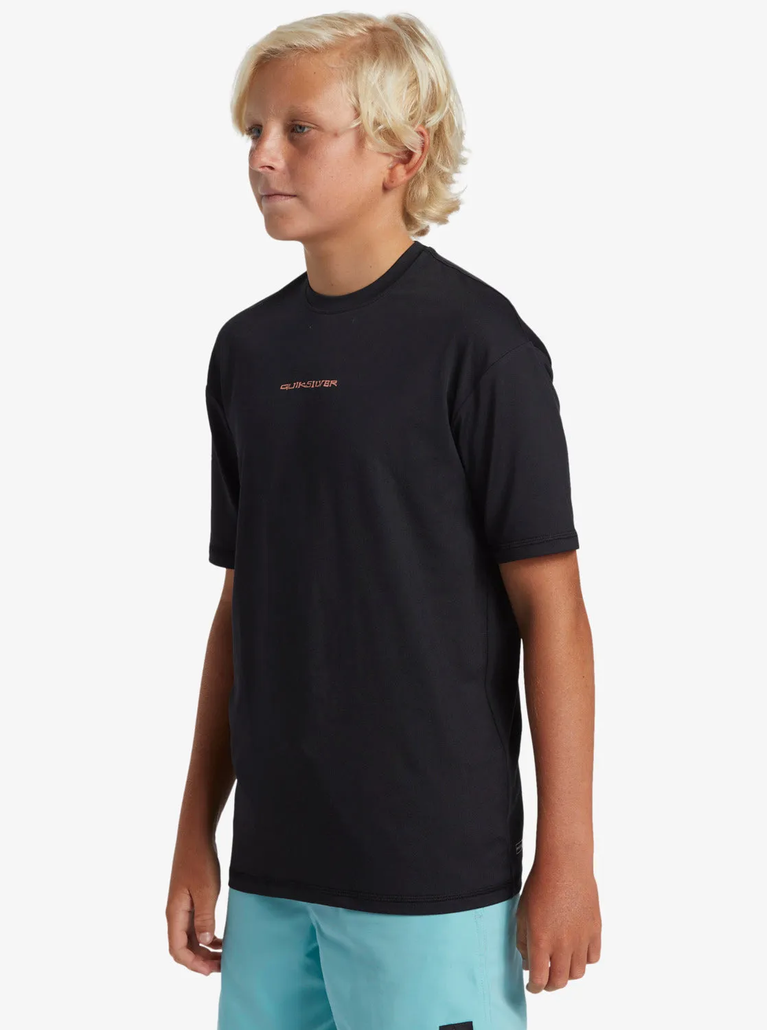 Boys 8-16 Everyday Short Sleeve Surf Tee - Black/White sold by Quiksilver product image thumbnail 4