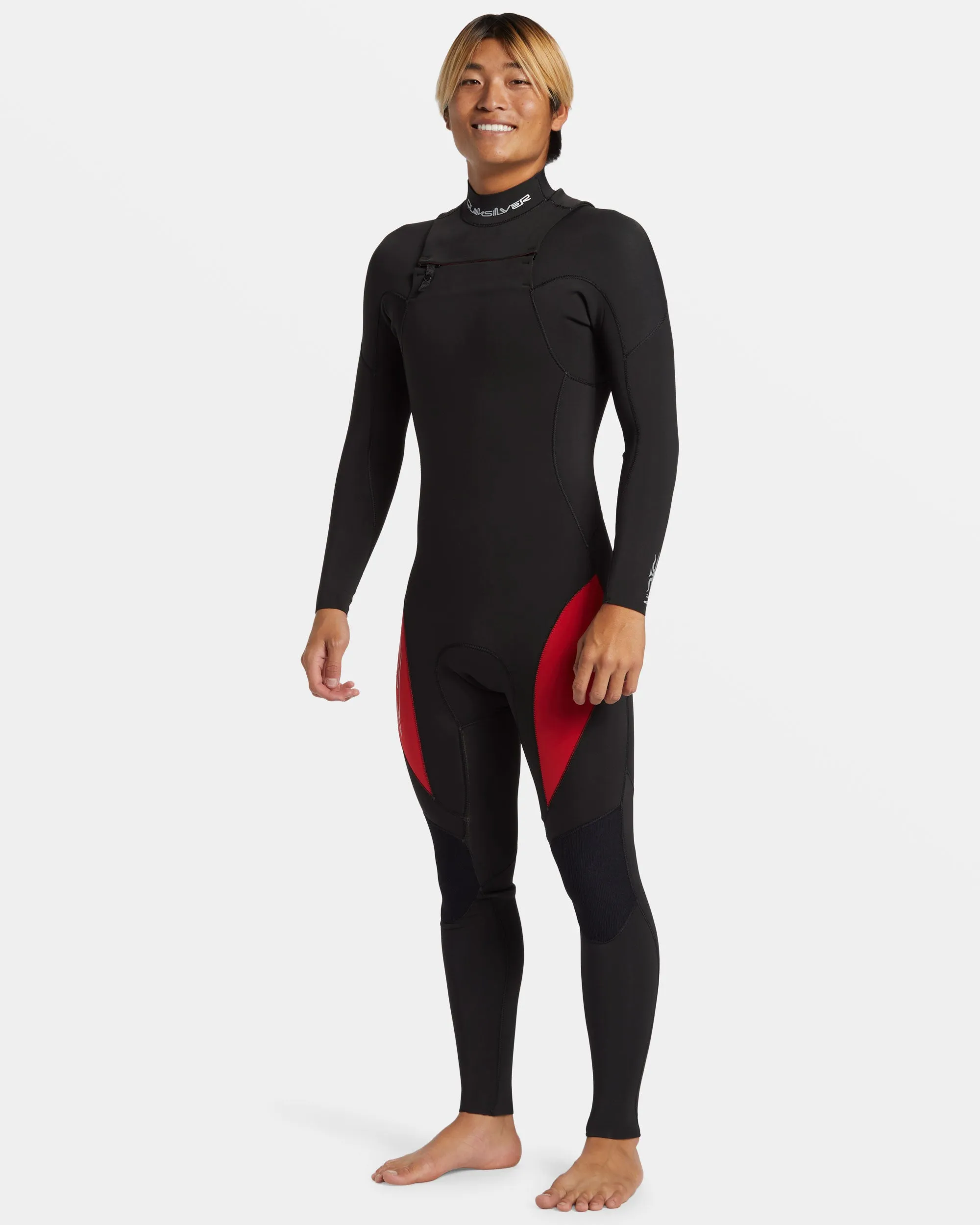 3/2mm Mercury Chest Zip GBS Wetsuit - High Risk Red sold by Quiksilver product image thumbnail 3