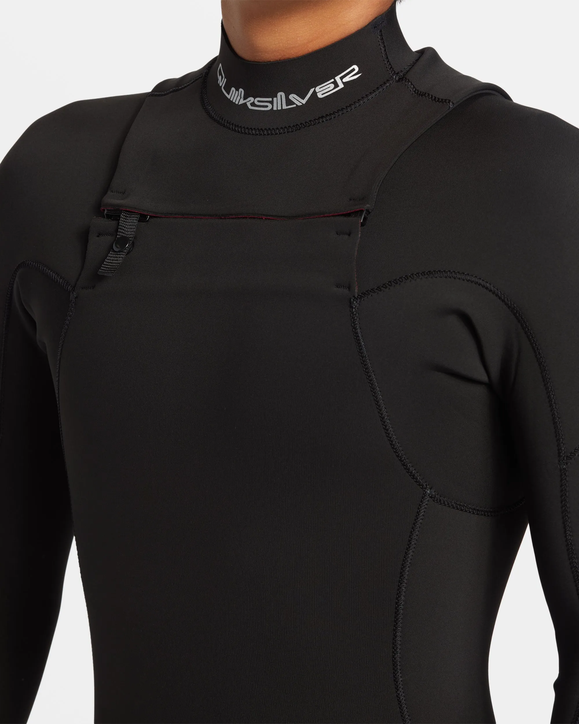 3/2mm Mercury Chest Zip GBS Wetsuit - High Risk Red sold by Quiksilver product image thumbnail 4