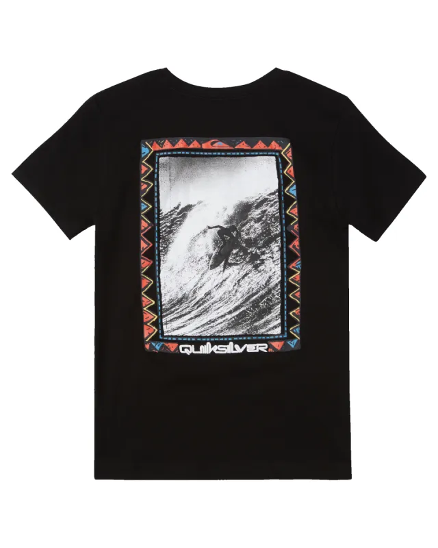 Boys 8-16 Second Reef T-Shirt - Black made by Quiksilver