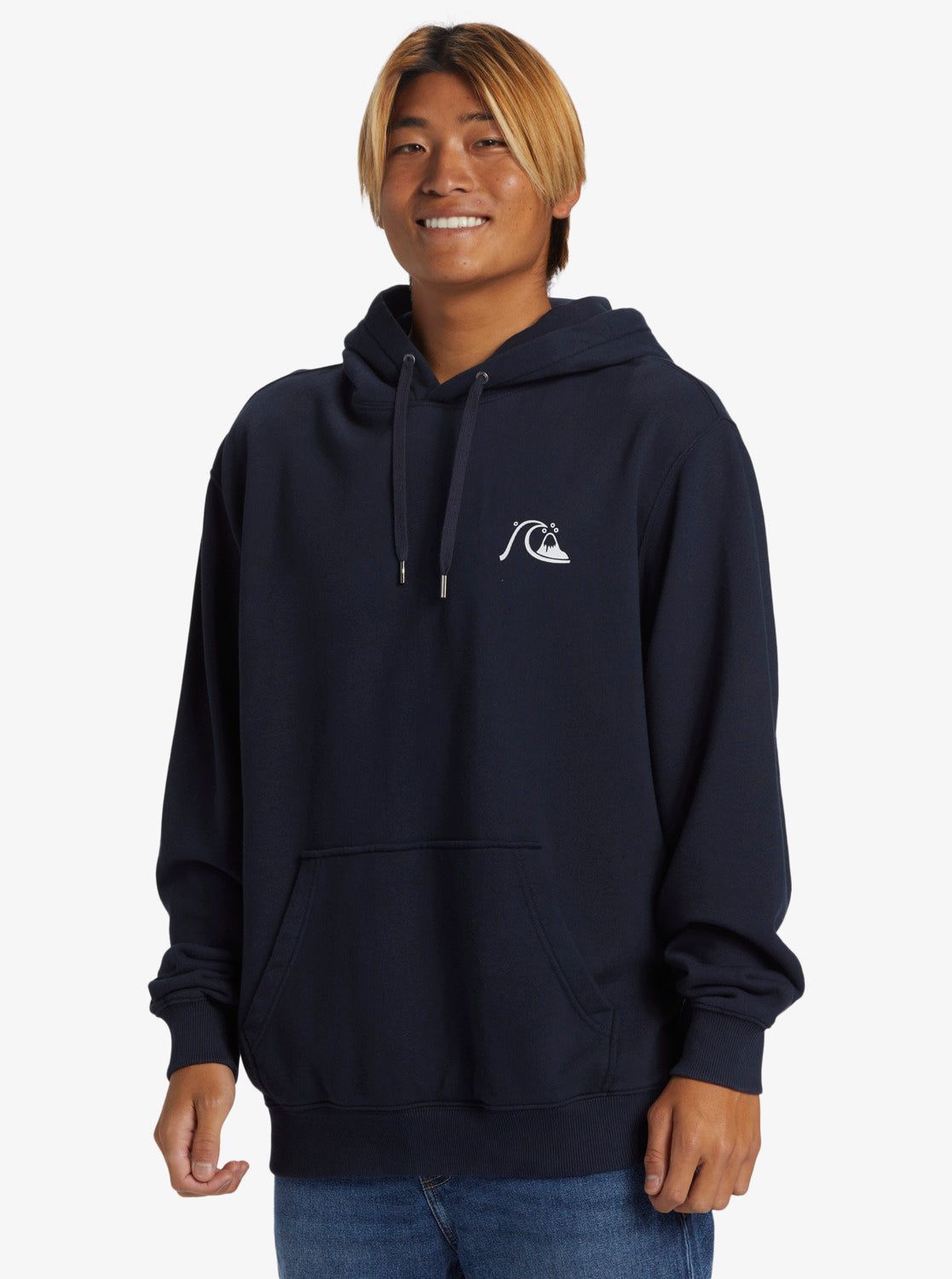Dna Bubble Logo Hoodie Pullover Sweatshirt - Dark Navy sold by Quiksilver product image thumbnail 4
