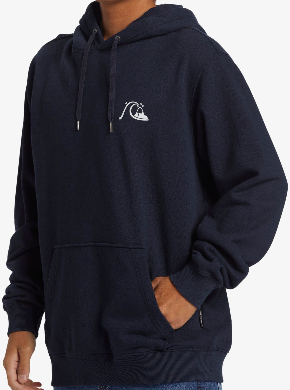 Dna Bubble Logo Hoodie Pullover Sweatshirt - Dark Navy sold by Quiksilver product image thumbnail 5