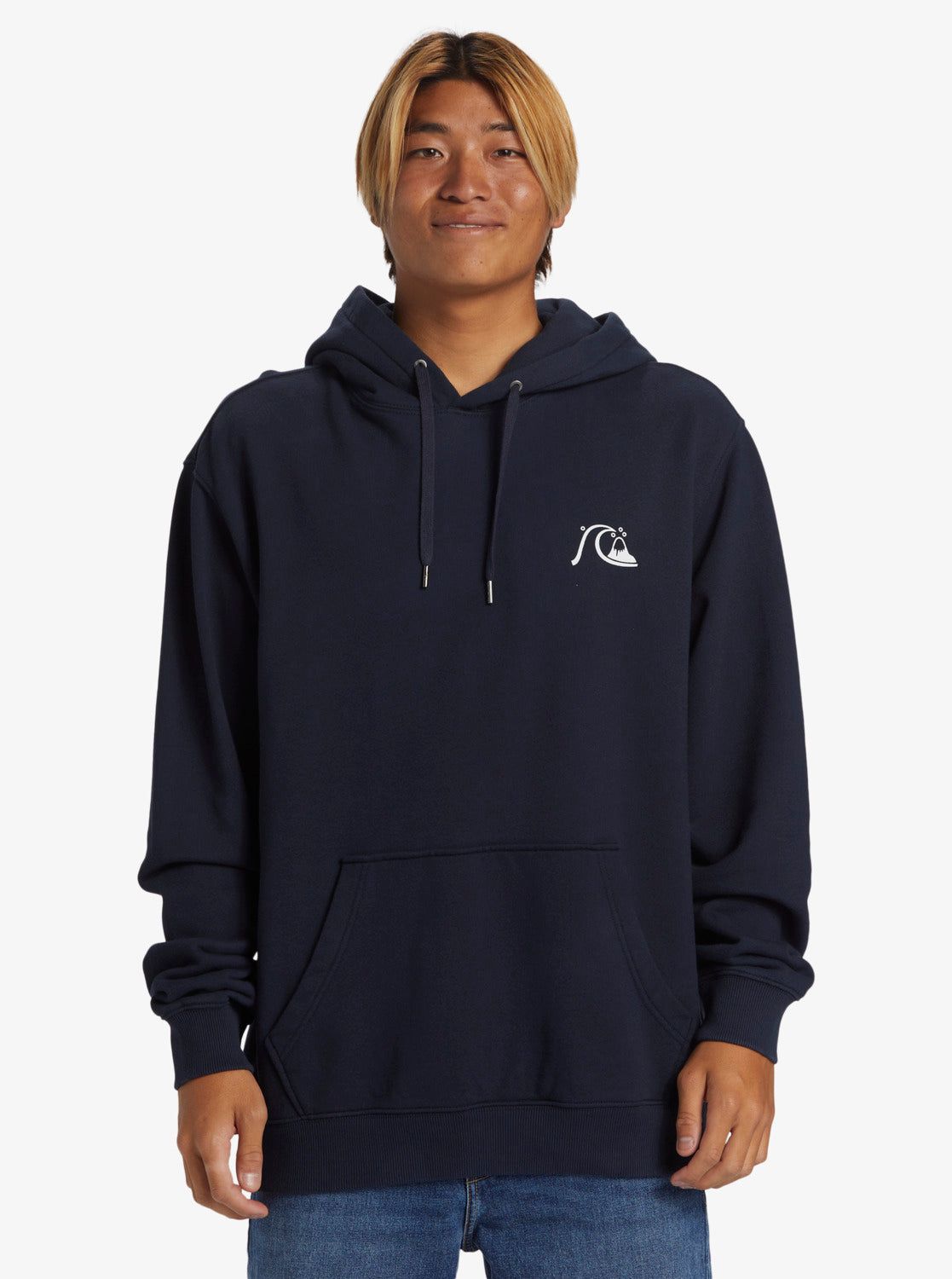 Dna Bubble Logo Hoodie Pullover Sweatshirt - Dark Navy sold by Quiksilver product image thumbnail 3