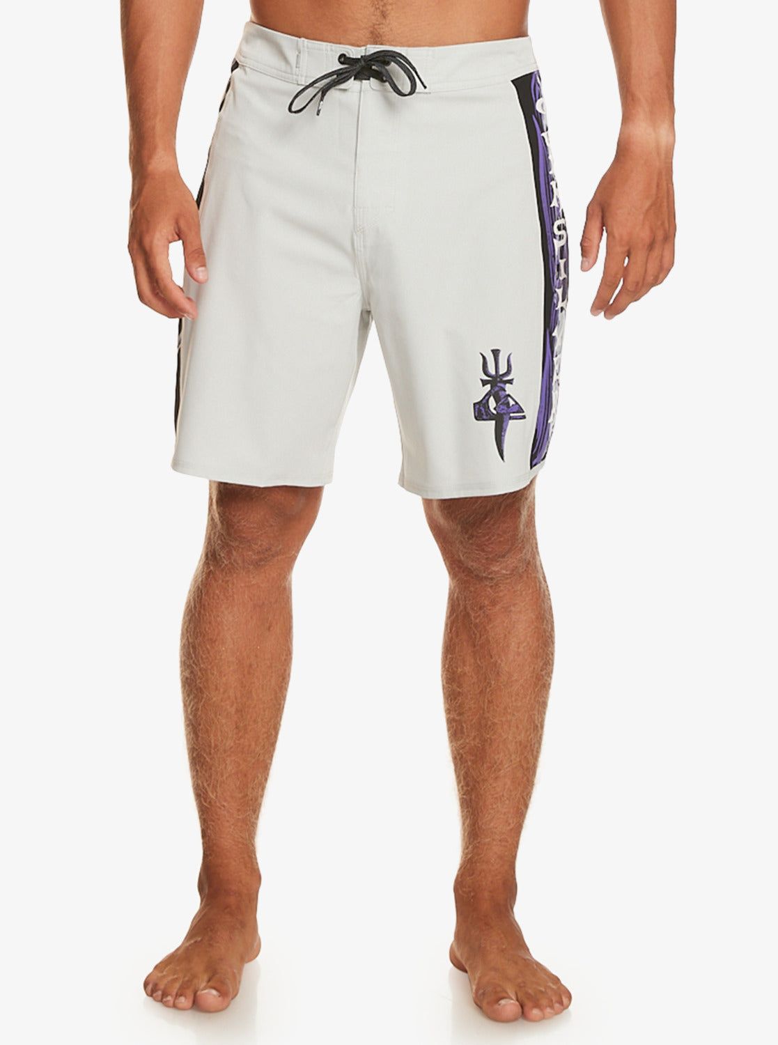 Surfsilk Arch Surfers Of Fortune 18" Boardshorts - Grey Violet sold by Quiksilver