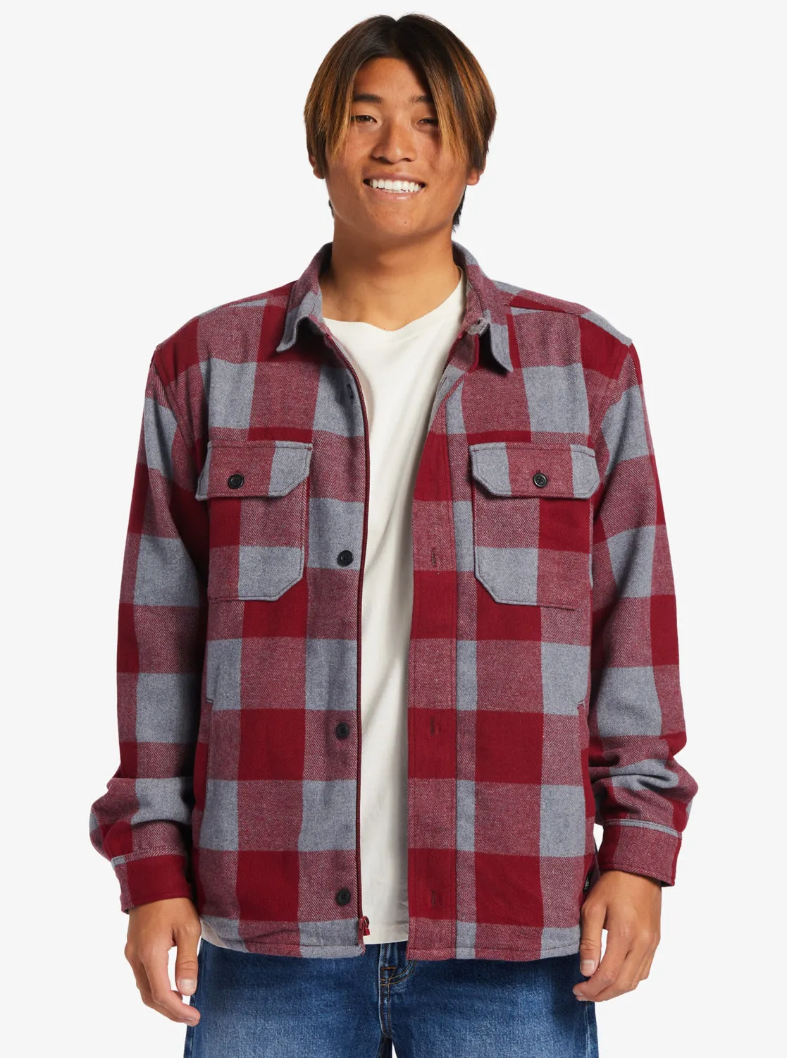 Pickston Jacket - Pomegranate Pickston sold by Quiksilver product image thumbnail 3