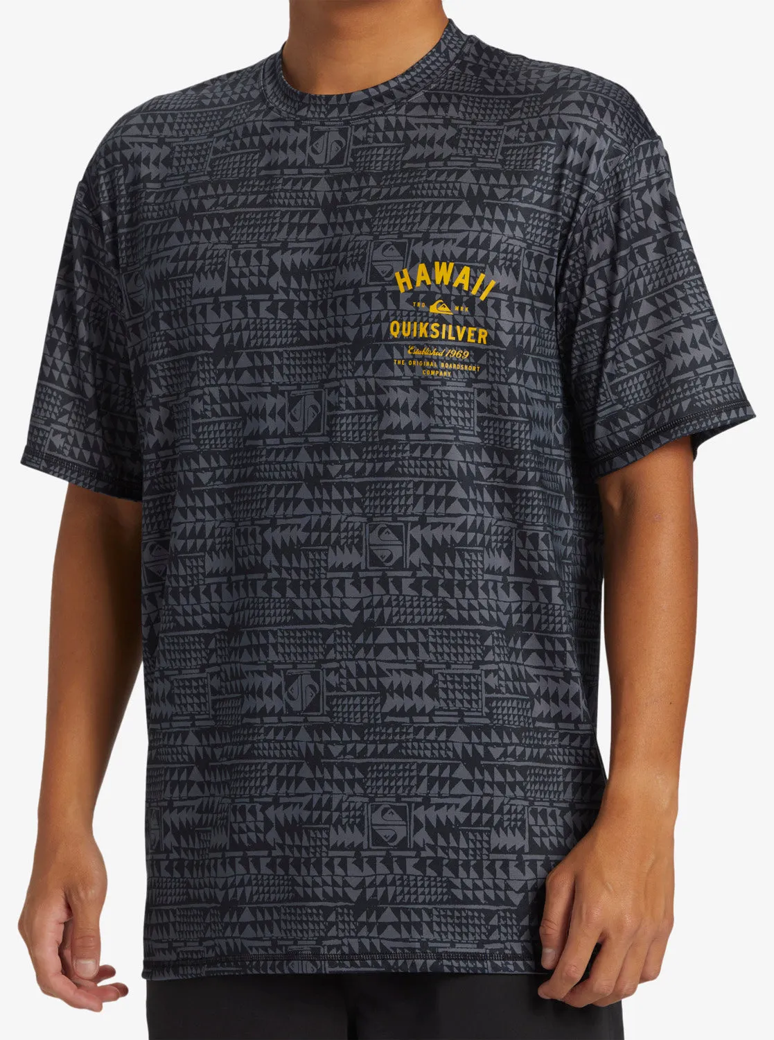Hawaii Multiply Surf Tee - Black sold by Quiksilver product image thumbnail 5