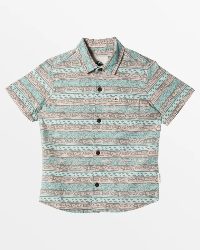 Boys 2-7 Heritage Short Sleeve Shirt made by Quiksilver