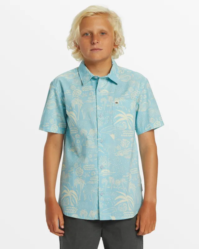 Boys 8-16 Apero Flow Classic Short Sleeve Shirt sold by Quiksilver