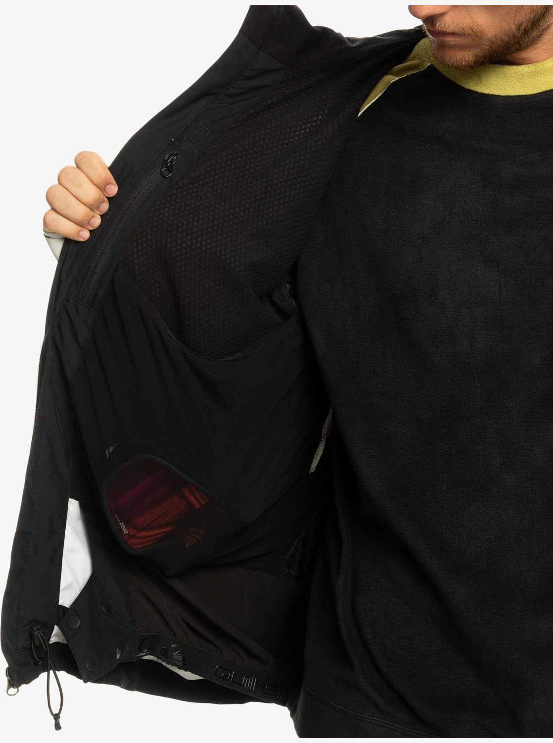 High Altitude Gore-Tex® Technical Snow Jacket - True Black sold by Quiksilver product image thumbnail 3