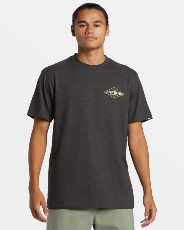 Omni Sign T-Shirt - Charcoal Heather sold by Quiksilver