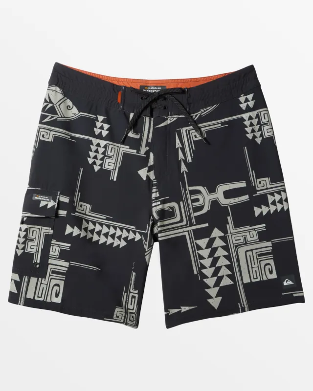 Waterman Molokai 19" Boardshorts - Molokai Black sold by Quiksilver