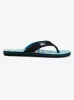 Molokai Layback Sandals - Black/Blue/Black sold by Quiksilver
