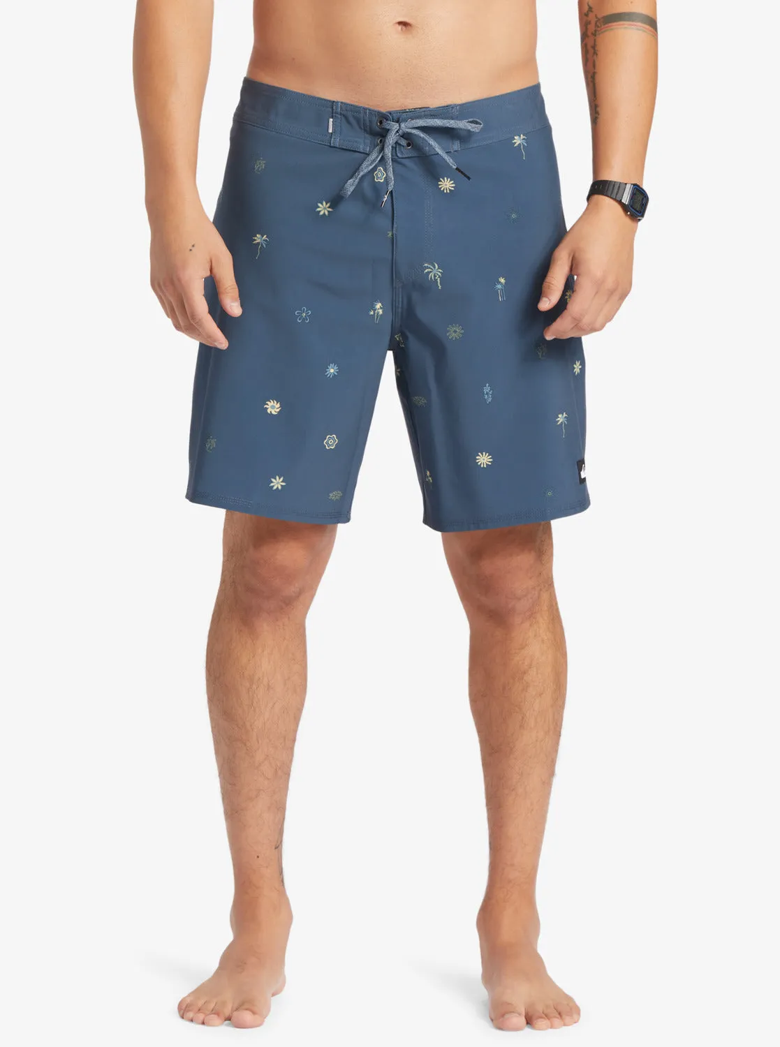 Surfsilk 69 18" Boardshorts - Midnight Navy Heat Waves sold by Quiksilver product image thumbnail 3