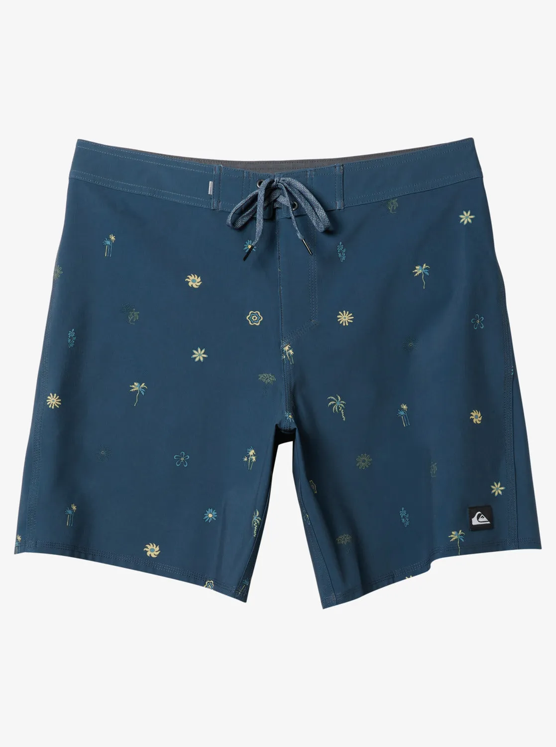 Surfsilk 69 18" Boardshorts - Midnight Navy Heat Waves sold by Quiksilver