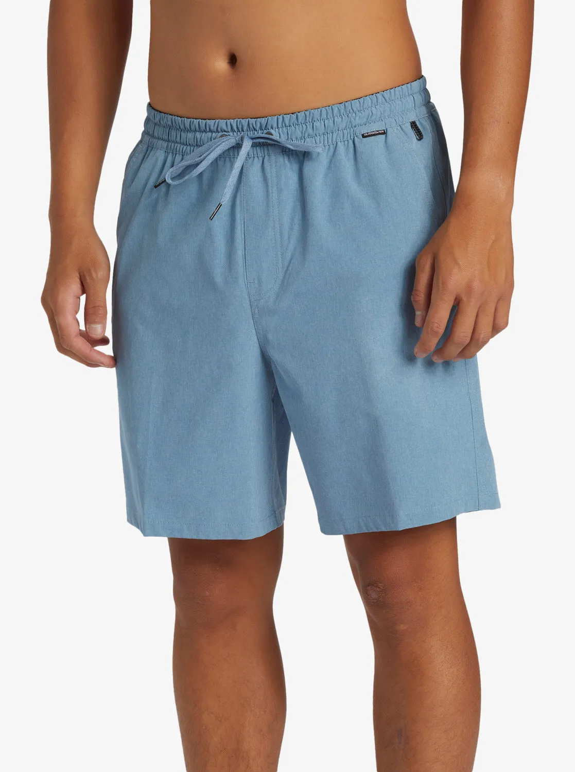 Taxer Heather Amphibian 18" Hybrid Shorts - Blue Shadow sold by Quiksilver product image thumbnail 5