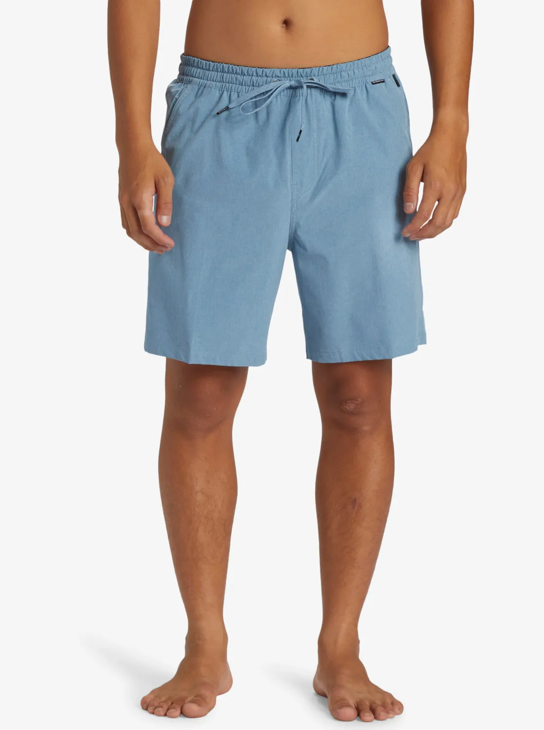 Taxer Heather Amphibian 18" Hybrid Shorts - Blue Shadow sold by Quiksilver product image thumbnail 3