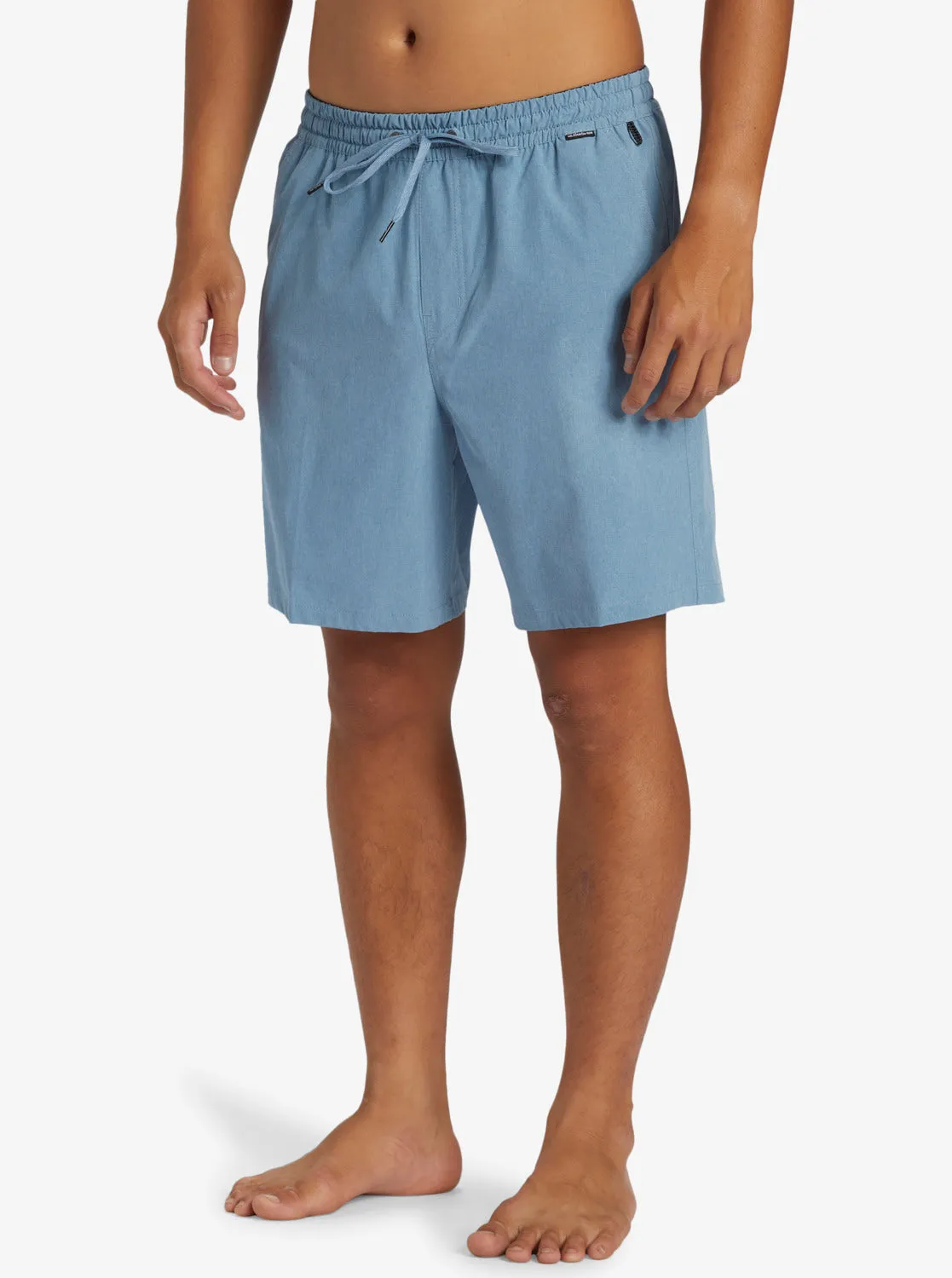 Taxer Heather Amphibian 18" Hybrid Shorts - Blue Shadow sold by Quiksilver product image thumbnail 4