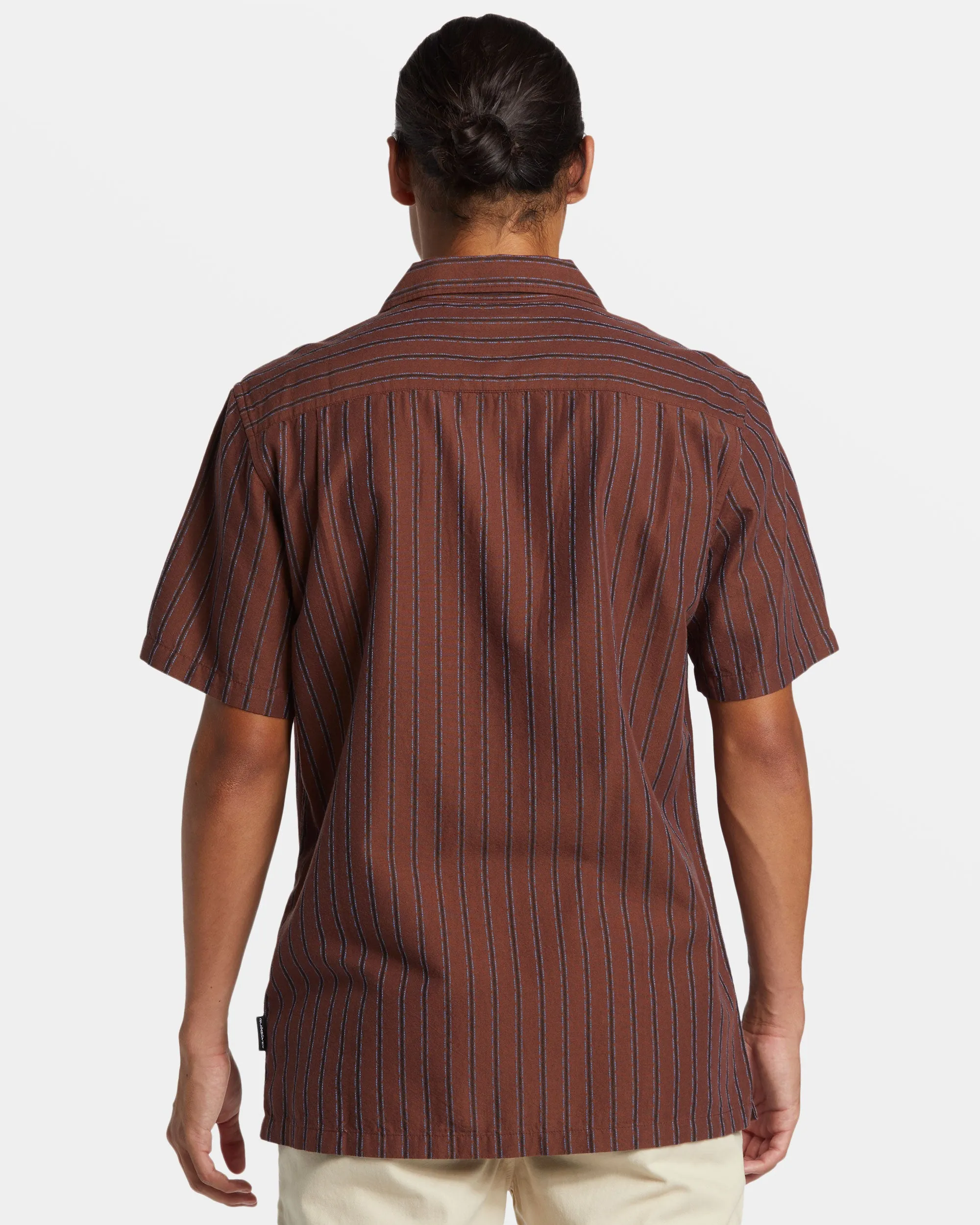 Casa Casual Short Sleeve Shirt - Brown Stone Casa Ss sold by Quiksilver product image thumbnail 2