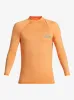 Everyday UPF 50 Long Sleeve Rashguard - Tangerine sold by Quiksilver
