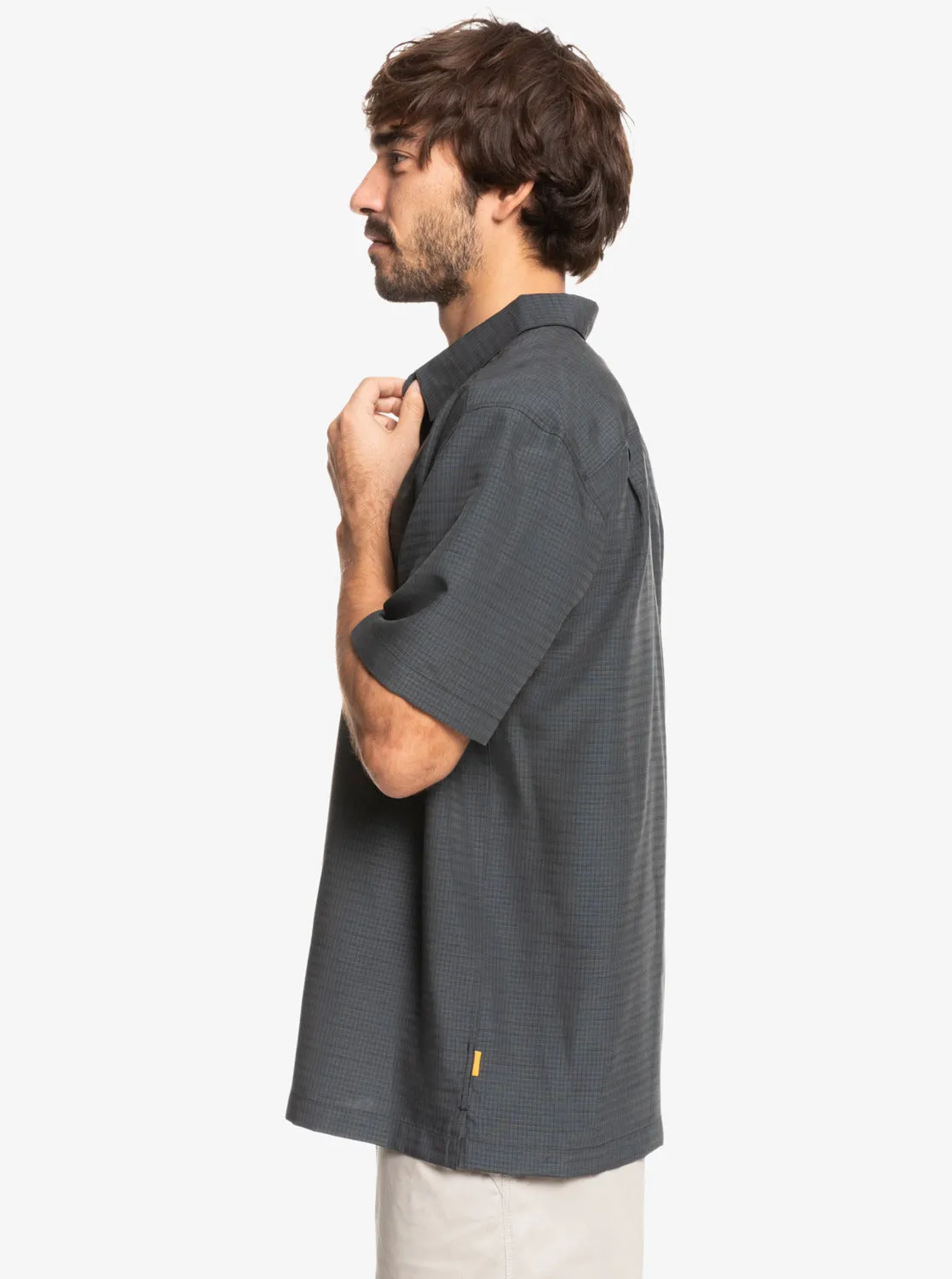 Waterman Centinela Premium Anti-Wrinkle Shirt - Black Centinella sold by Quiksilver product image thumbnail 4