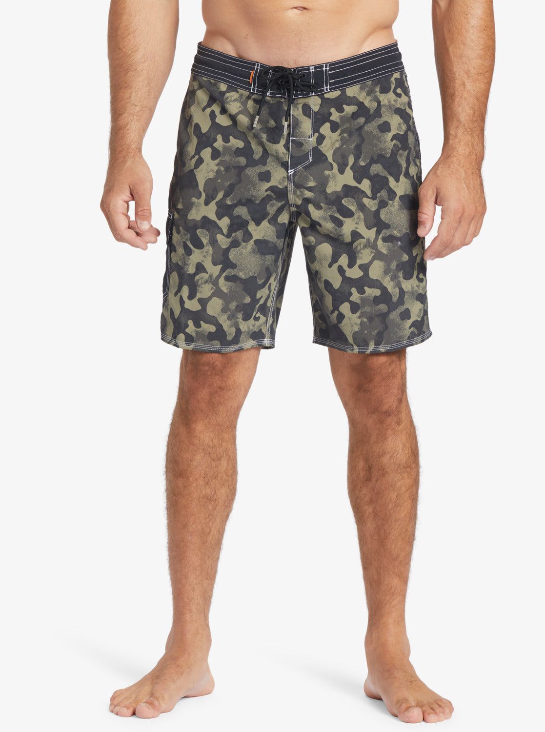 Waterman Throwback Camo 19" Boardshorts - Black Throwback Fade sold by Quiksilver product image thumbnail 3