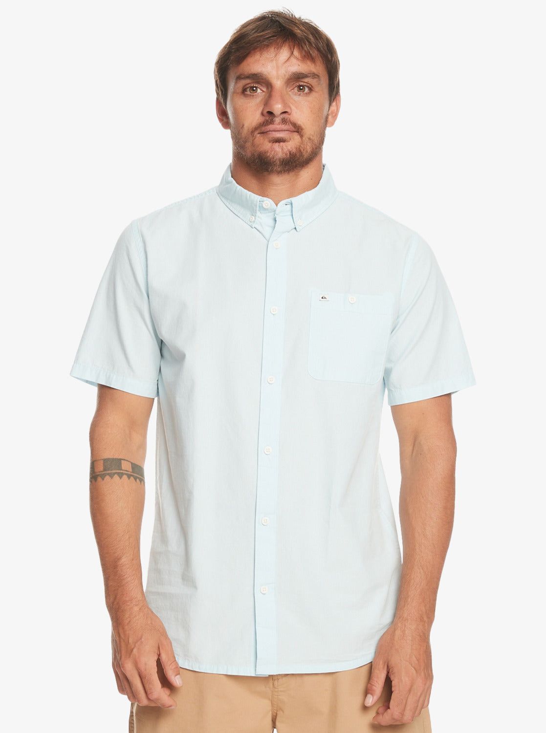 Winfall Short Sleeve Shirt - Clear Sky sold by Quiksilver product image thumbnail 3