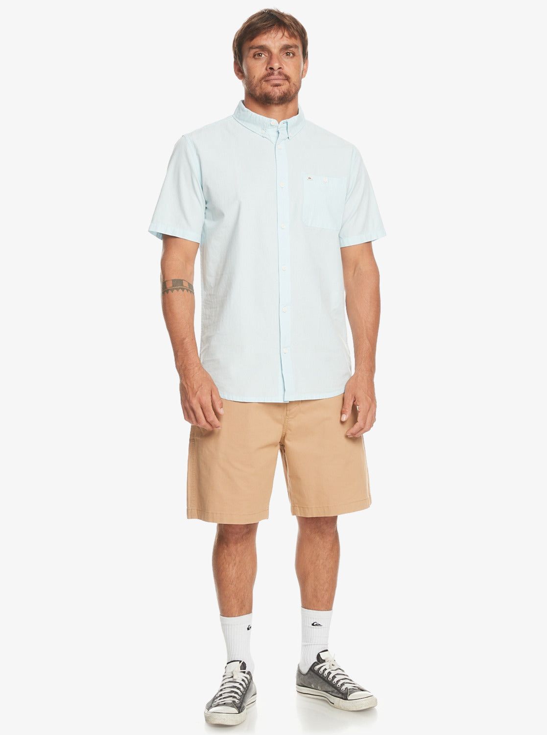 Winfall Short Sleeve Shirt - Clear Sky sold by Quiksilver product image thumbnail 4