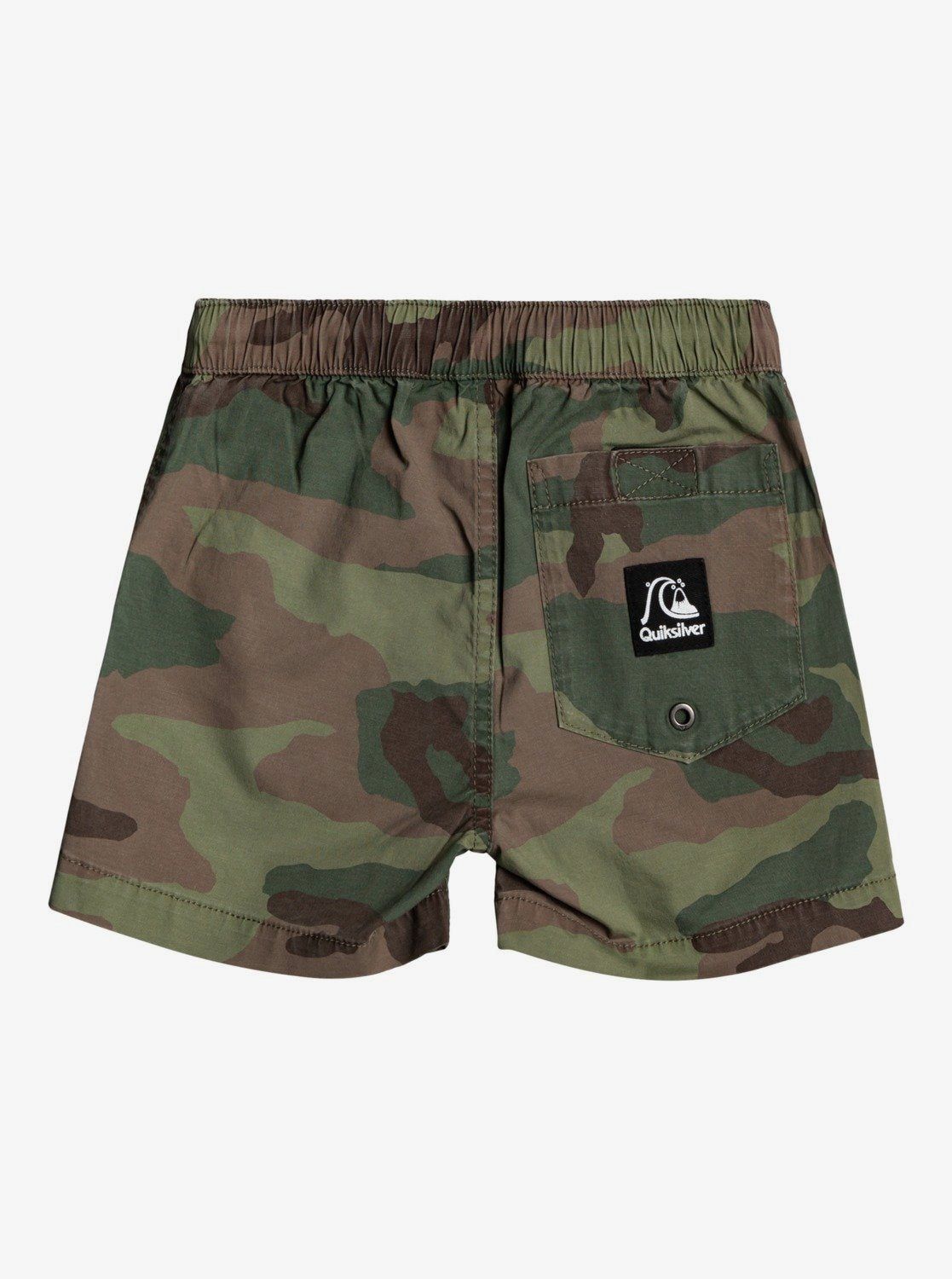 Boys 2-7 Taxer Elastic Waist Shorts - Camo Thyme S121 sold by Quiksilver product image thumbnail 2