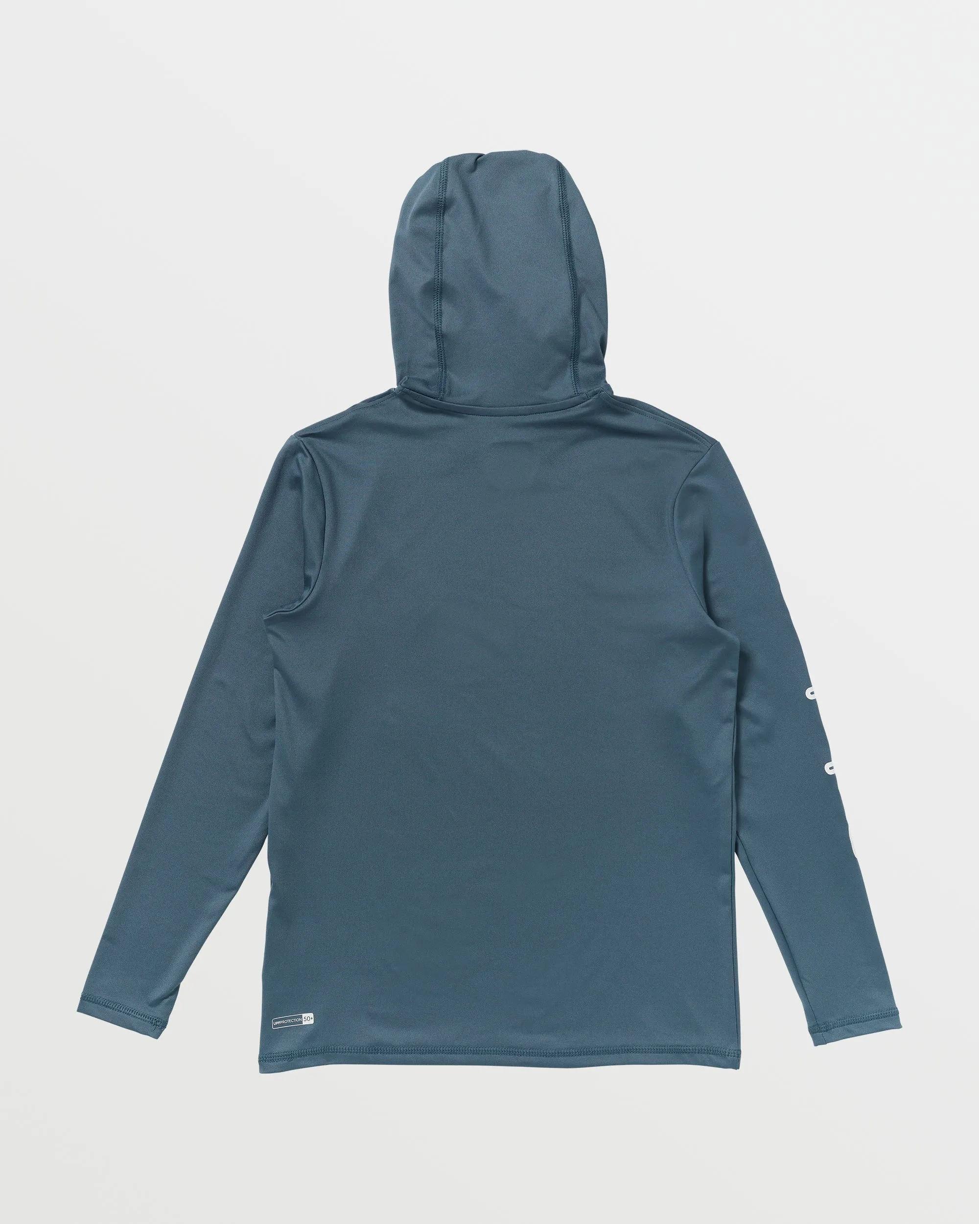 Boys 8-16 Omni Session Hooded UPF 50 Rashguard - Bering Sea sold by Quiksilver product image thumbnail 2