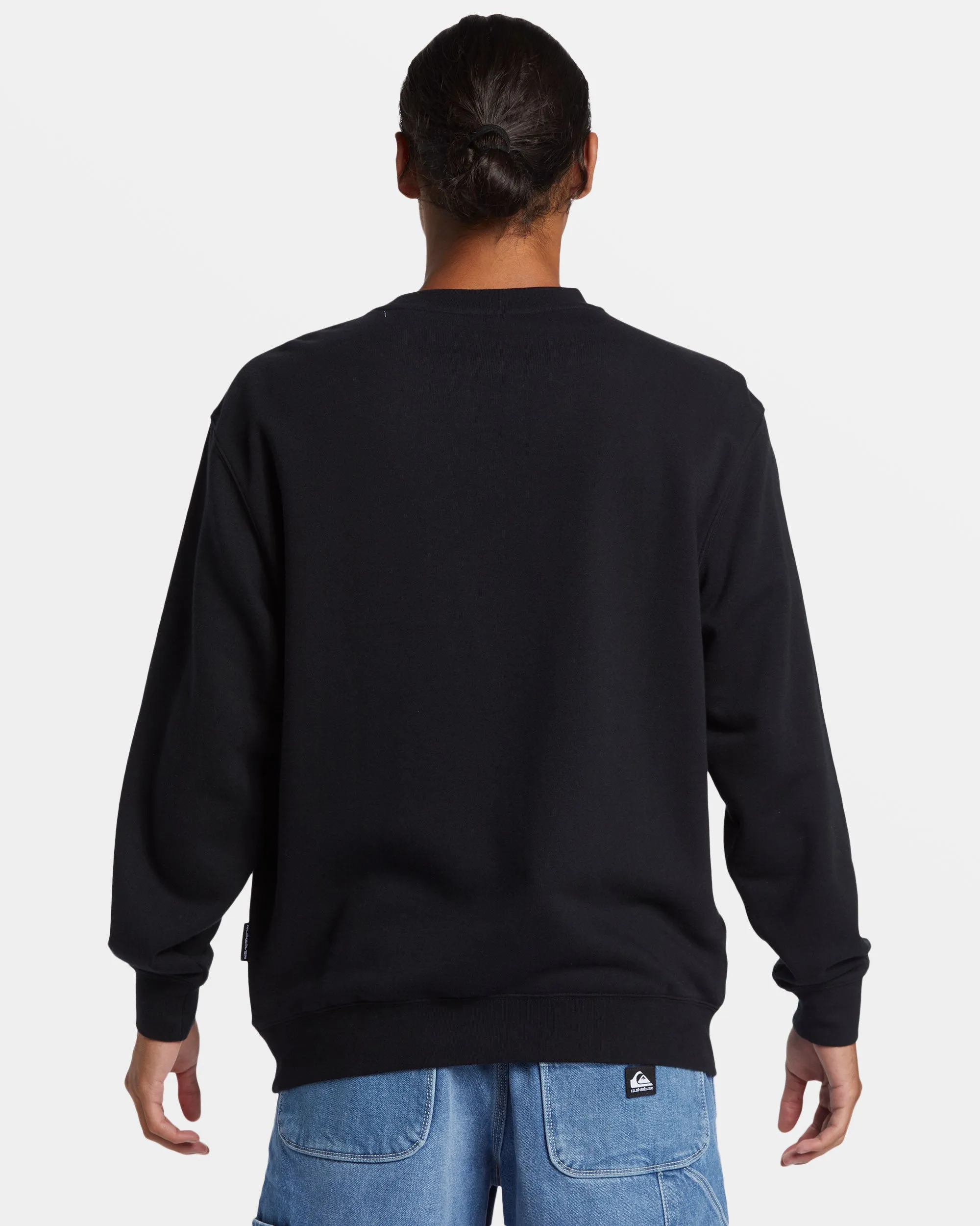 Graphic Crewneck Sweatshirt - Black sold by Quiksilver product image thumbnail 2