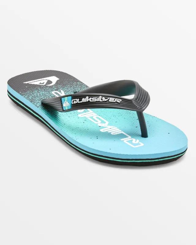 Boys 8-16 Molokai Art II Sandal - Black/Blue/Green made by Quiksilver