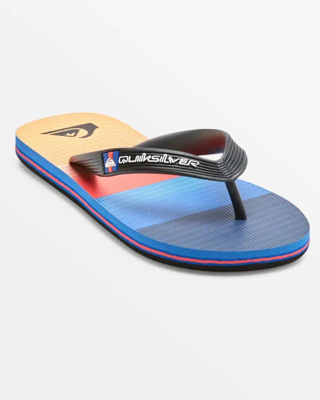 Boys 8-16 Molokai Art II Sandal - Black/Red/Blue made by Quiksilver