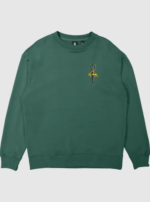 Sof Sweatshirt - Smoke Pine made by Quiksilver