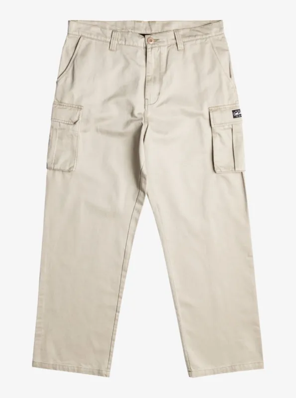 Mikey Cargo Pants - Goat sold by Quiksilver