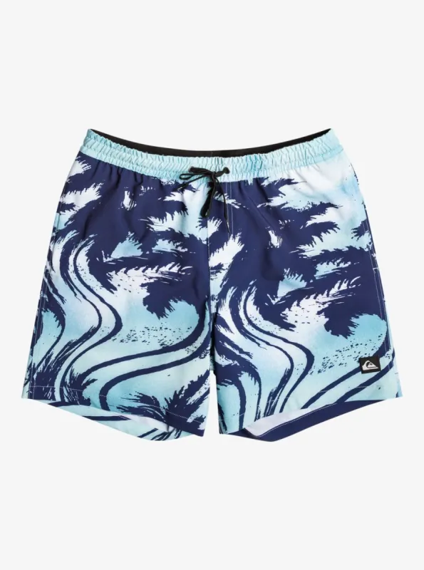Surfsilk Mix 17" Volleys - Azure Blue sold by Quiksilver