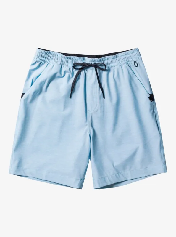 Taxer Heather 18" Amphibian Boardshorts - Sky Blue Heather sold by Quiksilver