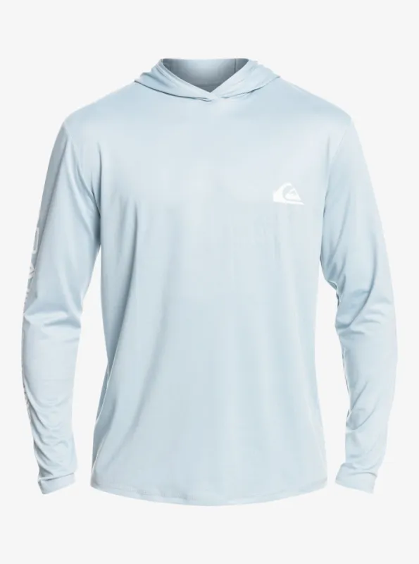 Omni Session UPF 50 Hooded Long Sleeve Surf Tee - Celestial Blue sold by Quiksilver