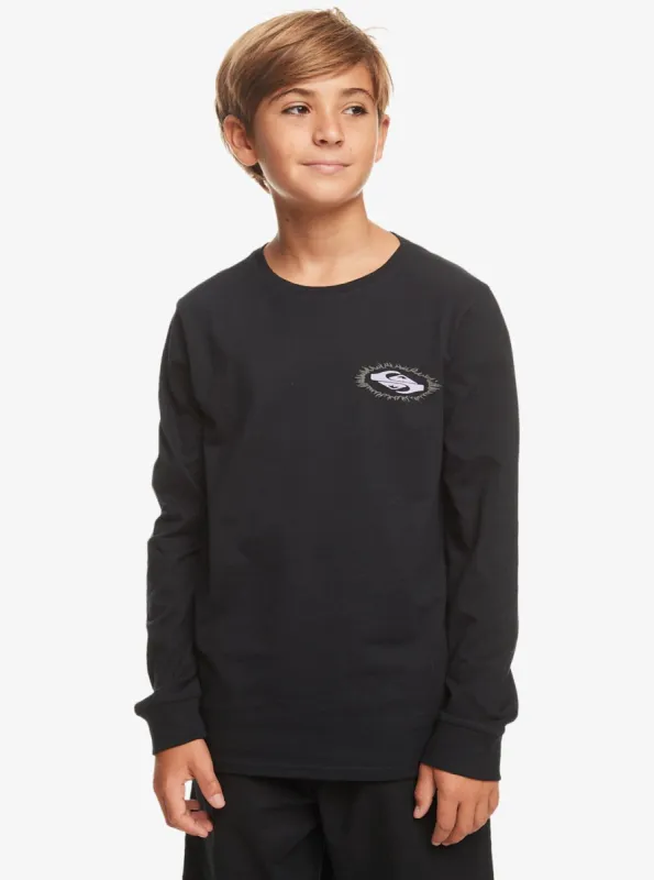 Boys 8-16 Visions Long Sleeve T-Shirt - Black made by Quiksilver