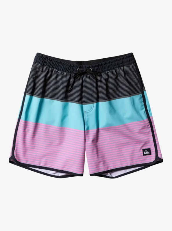Surfsilk Tijuana 17" Volleys - Black sold by Quiksilver