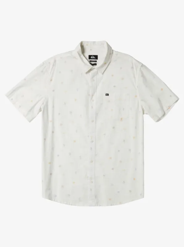Heat Wave Short Sleeve Woven Shirt - Snow White Heat Waves sold by Quiksilver